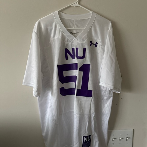Under Armour Other - Under Armour White and Purple Men's Jersey